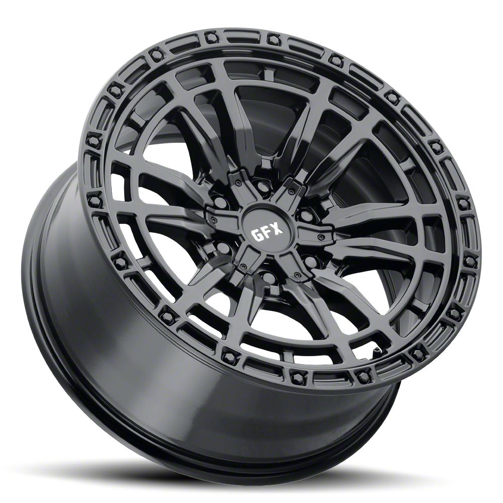 G-FX F-150 TR-24 Matte Black 6-Lug Wheel; 20x9; 12mm Offset