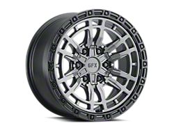 G-FX TR-24 Matte Gray with Matte Black Lip 6-Lug Wheel; 20x9; 12mm Offset (21-26 F-150)