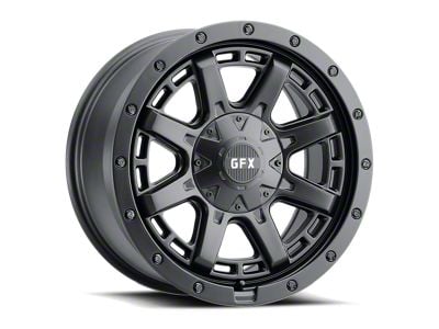 G-FX T27 Matte Black 6-Lug Wheel; 18x9; 12mm Offset (19-24 RAM 1500)