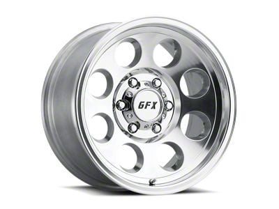 G-FX TR-16 Polished 8-Lug Wheel; 18x9; 12mm Offset (06-08 RAM 1500 Mega Cab)