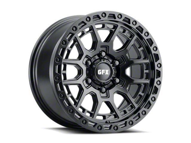 G-FX TR-25 Matte Black 6-Lug Wheel; 18x9; 12mm Offset (19-24 RAM 1500)