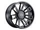 G-FX TR21 Gloss Black Milled 5-Lug Wheel; 18x9; 18mm Offset (09-18 RAM 1500)