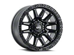 G-FX T26 Matte Black 6-Lug Wheel; 17x9; 12mm Offset (19-23 Ranger)