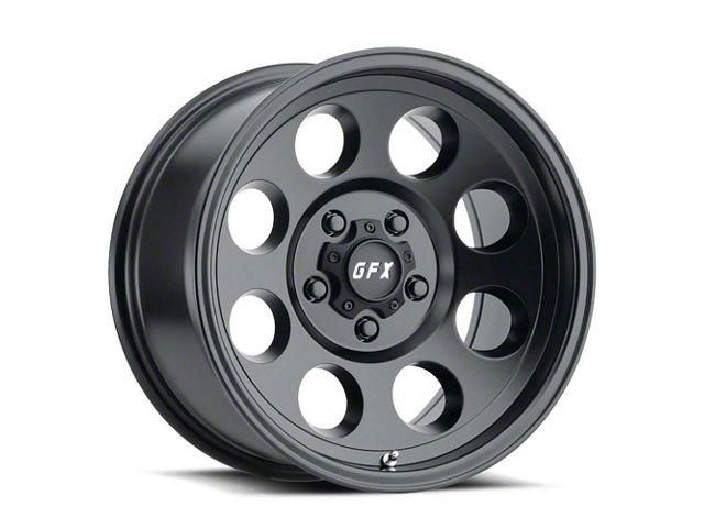 G-FX TR-16 Matte Black 6-Lug Wheel; 18x9; 12mm Offset (19-23 Ranger)