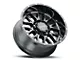 G-FX TM-5 Gloss Black Milled 6-Lug Wheel; 17x8.5; 18mm Offset (14-18 Sierra 1500)