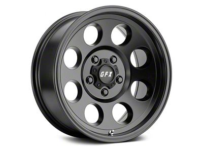 G-FX TR-16 Matte Black 6-Lug Wheel; 16x8.5; -6mm Offset (99-06 Sierra 1500)