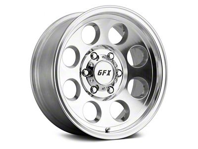 G-FX TR-16 Polished 6-Lug Wheel; 16x8.5; -6mm Offset (99-06 Sierra 1500)