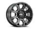 G-FX TR-19 Matte Black 8-Lug Wheel; 16x8.5; -6mm Offset (07-10 Sierra 2500 HD)