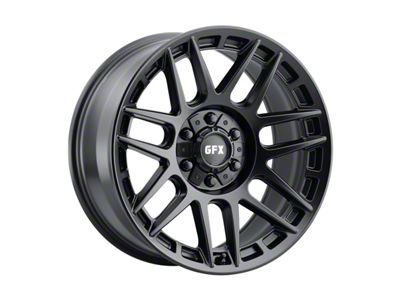 G-FX TM8 Gloss Black with Dark Tint 6-Lug Wheel; 18x9; 0mm Offset (19-25 Silverado 1500)