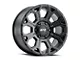 G-FX TR-19 Matte Black 6-Lug Wheel; 18x9; 12mm Offset (19-24 Silverado 1500)