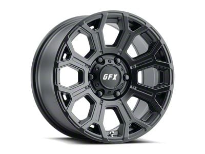 G-FX TR-19 Matte Black 6-Lug Wheel; 20x9; 12mm Offset (19-24 Silverado 1500)