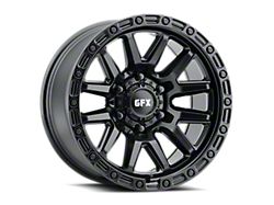 G-FX T26 Matte Black 6-Lug Wheel; 18x9; 12mm Offset (21-24 Yukon)