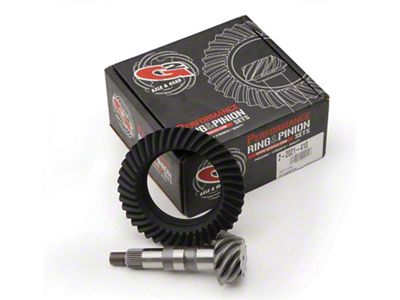G2 Axle and Gear 8.5-Inch and 8.6-Inch Rear Axle Ring and Pinion Gear Kit; 5.13 Gear Ratio (99-18 Silverado 1500)