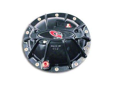 G2 Axle and Gear Hammer Differential Cover; 8.5/8.6-Inch; Gloss Black (07-13 Silverado 1500)