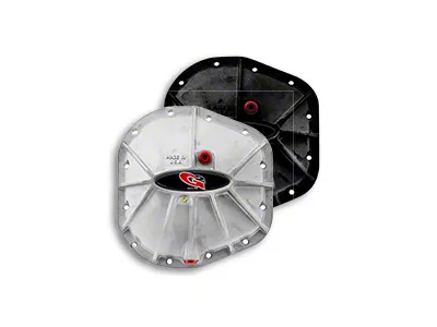 G2 Axle and Gear Hammer Differential Cover; 9.75-Inch; Gloss Black (97-24 F-150)