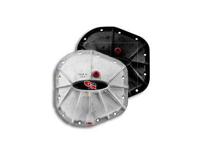 G2 Axle and Gear Hammer Differential Cover; 9.75-Inch; Raw Aluminum (97-24 F-150 w/ Ford 9.75-Inch Rear End)