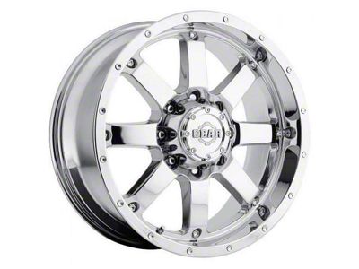 Gear Off-Road Big Block Chrome 6-Lug Wheel; 20x9; 18mm Offset (07-14 Tahoe)