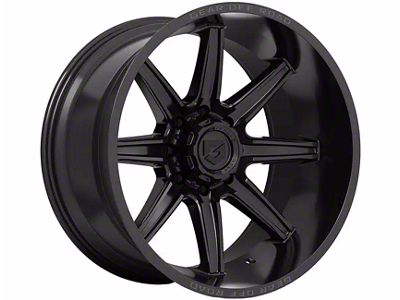 Gear Off-Road Ridge Gloss Black 6-Lug Wheel; 20x10; -19mm Offset (07-14 Tahoe)