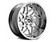 Gear Off-Road Ratio Chrome 6-Lug Wheel; 22x12; -44mm Offset (09-14 F-150)