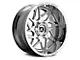 Gear Off-Road Ratio Chrome 6-Lug Wheel; 20x10; -19mm Offset (14-18 Sierra 1500)