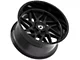 Gear Off-Road Ratio Gloss Black 6-Lug Wheel; 18x9; 18mm Offset (14-18 Silverado 1500)