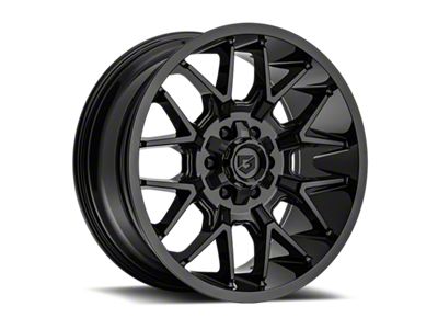 Gear Off-Road 768 Gloss Black 6-Lug Wheel; 20x9; 0mm Offset (15-20 F-150)