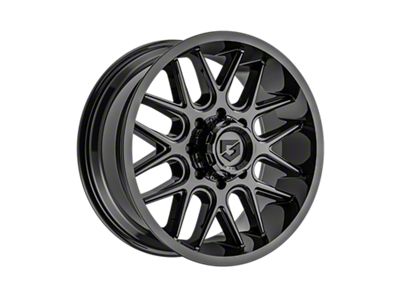 Gear Off-Road 771 Gloss Black 8-Lug Wheel; 20x9; 18mm Offset (15-19 Silverado 2500 HD)