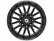 Gear Off-Road Leverage Gloss Black Milled 8-Lug Wheel; 20x9; 18mm Offset (15-19 Silverado 2500 HD)