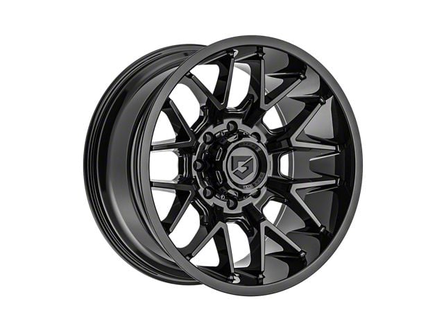 Gear Off-Road 768 Gloss Black 8-Lug Wheel; 20x10; -19mm Offset (17-22 F-250 Super Duty)