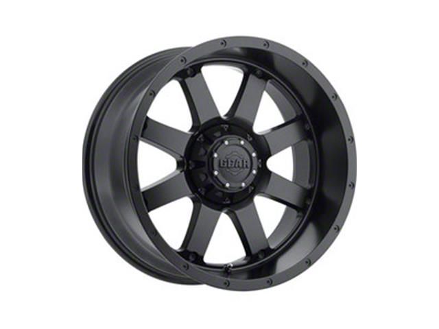Gear Off-Road Ranger Big Block Satin Black 6-Lug Wheel; 18x9; 18mm ...