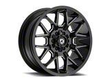 Gear Off-Road 768 Gloss Black Milled 6-Lug Wheel; 20x9; 0mm Offset (99-06 Silverado 1500)