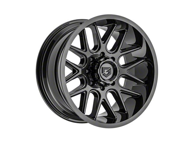 25mm Offset Rims Gear Off-Road F-250 Super Duty 771 Gloss Black 8-Lug Wheel; 20x10 ...