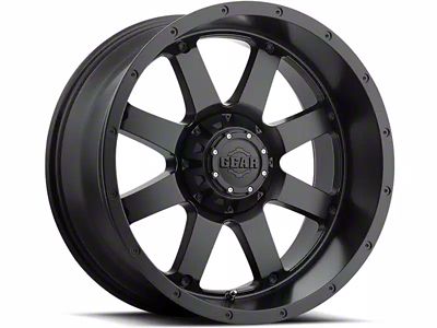 Gear Off-Road Big Block Satin Black 8-Lug Wheel; 20x12; -44mm Offset (17-22 F-250 Super Duty)