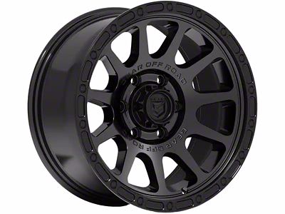 Gear Off-Road Proto Call Satin Black 6-Lug Wheel; 17x8.5; 0mm Offset (19-23 Ranger)