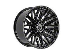 Gear Off-Road 770 Gloss Black 8-Lug Wheel; 20x10; -19mm Offset (20-25 Sierra 3500 HD SRW)