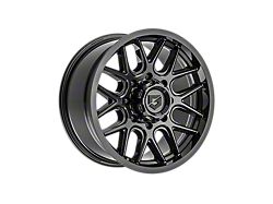 Gear Off-Road 771 Gloss Black 8-Lug Wheel; 18x9; 18mm Offset (20-26 Sierra 3500 HD SRW)
