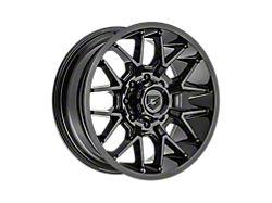 Gear Off-Road 768 Gloss Black 8-Lug Wheel; 20x9; 18mm Offset (20-25 Silverado 2500 HD)