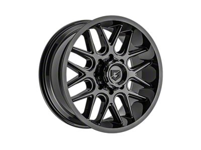 Gear Off-Road 771 Gloss Black 8-Lug Wheel; 20x9; 18mm Offset (20-24 Silverado 2500 HD)