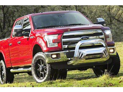 GEM Tubes Octa Series Bull Bar; Polished (04-25 F-150, Excluding Raptor)