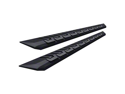 GEM Tubes T3 Series Running Boards; Black (15-24 F-150 Regular Cab)