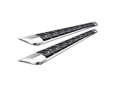 GEM Tubes T3 Series Running Boards; Chrome (15-24 F-150 SuperCab)