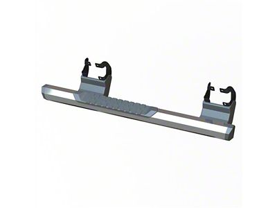 GEM Tubes Octa Series Nerf Side Step Bars; Chrome (17-25 F-350 Super Duty Regular Cab)