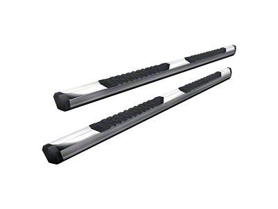 GEM Tubes Octa Series Nerf Side Step Bars; Chrome (19-25 RAM 1500 Crew Cab)