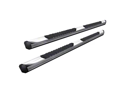 GEM Tubes Octa Series Nerf Side Step Bars; Chrome (19-24 RAM 1500 Crew Cab)