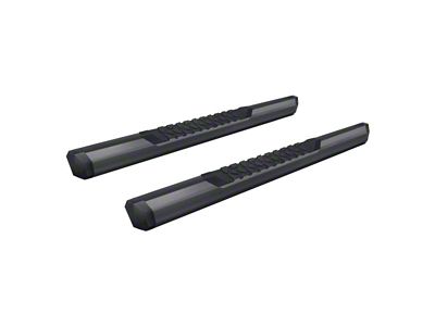 GEM Tubes Octa Series Nerf Side Step Bars; Textured Black (02-08 RAM 1500 Regular Cab)