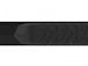 GEM Tubes Octa Series Nerf Side Step Bars; Textured Black (09-18 RAM 1500 Regular Cab)