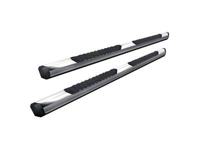 GEM Tubes Octa Series Nerf Side Step Bars; Chrome (03-09 RAM 2500 Quad Cab)