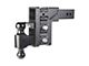 Gen-Y Hitch Mega-Duty 16K Adjustable 2-Inch Receiver Hitch Dual-Ball Mount with Pintle Lock; 5-Inch Drop (Universal; Some Adaptation May Be Required)