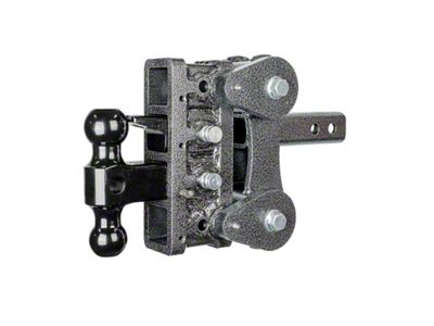 Gen-Y Hitch The BOSS Torsion-Flex 10K Adjustable 2-Inch Receiver Hitch Dual-Ball Mount with Pintle Lock; 7.50-Inch Drop (Universal; Some Adaptation May Be Required)