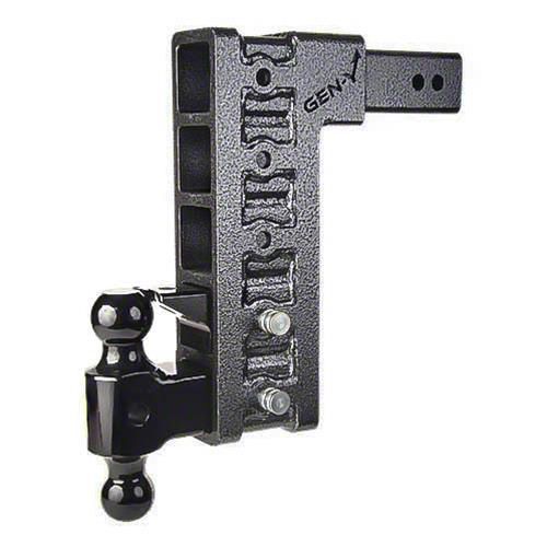 GenY Hitch RAM 2500 MegaDuty 2.50Inch Receiver Hitch 21K Adjustable Ball Mount; 12Inch Drop